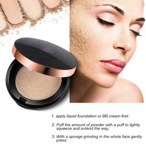 Custom Cosmetic Makeup Compact Pressed Powder