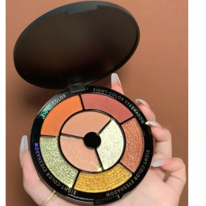 OEM New Round Eyeshadow Palette Tillverkning
